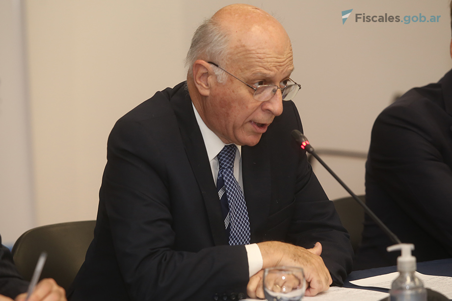 Eduardo Casal, procurador general de la Nación interino. - Foto: Matías Pellón / Fiscales.gob.ar