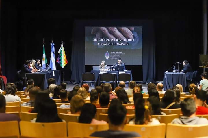 Las audiencias de esta semana se celebraron en el Auditorio de la Casa de las Culturas de Resistencia. - Foto: Secretaría de Derechos Humanos y Géneros del Chaco