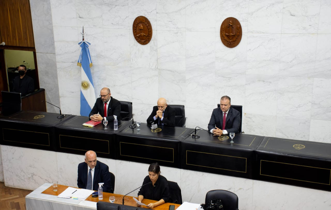 El Tribunal Oral Federal de Santiago del Estero durante la lectura del veredicto. - Foto: Luciana Cano / Ministerio Público Fiscal
