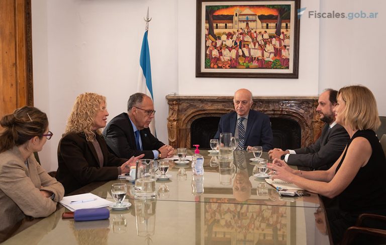 El procurador general de la Nación interino se reunió con el Director Regional de la Oficina de las Naciones Unidas contra la Droga y el Delito