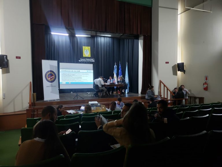 Rosario: realizan un taller de juicio simulado sobre narcocriminalidad de cara a la implementación del sistema procesal acusatorio
