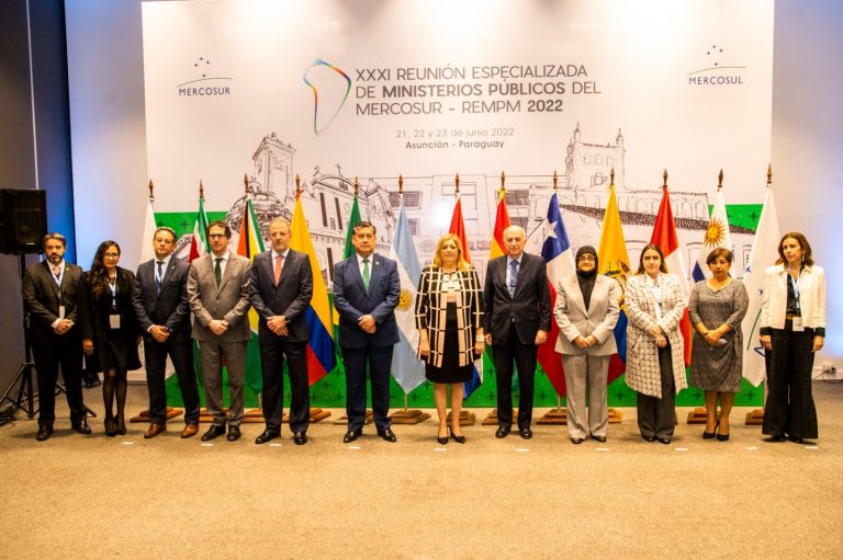 Representantes de diez países participaron en Asunción de la XXXI Reunión Especializada de Ministerios Públicos del MERCOSUR