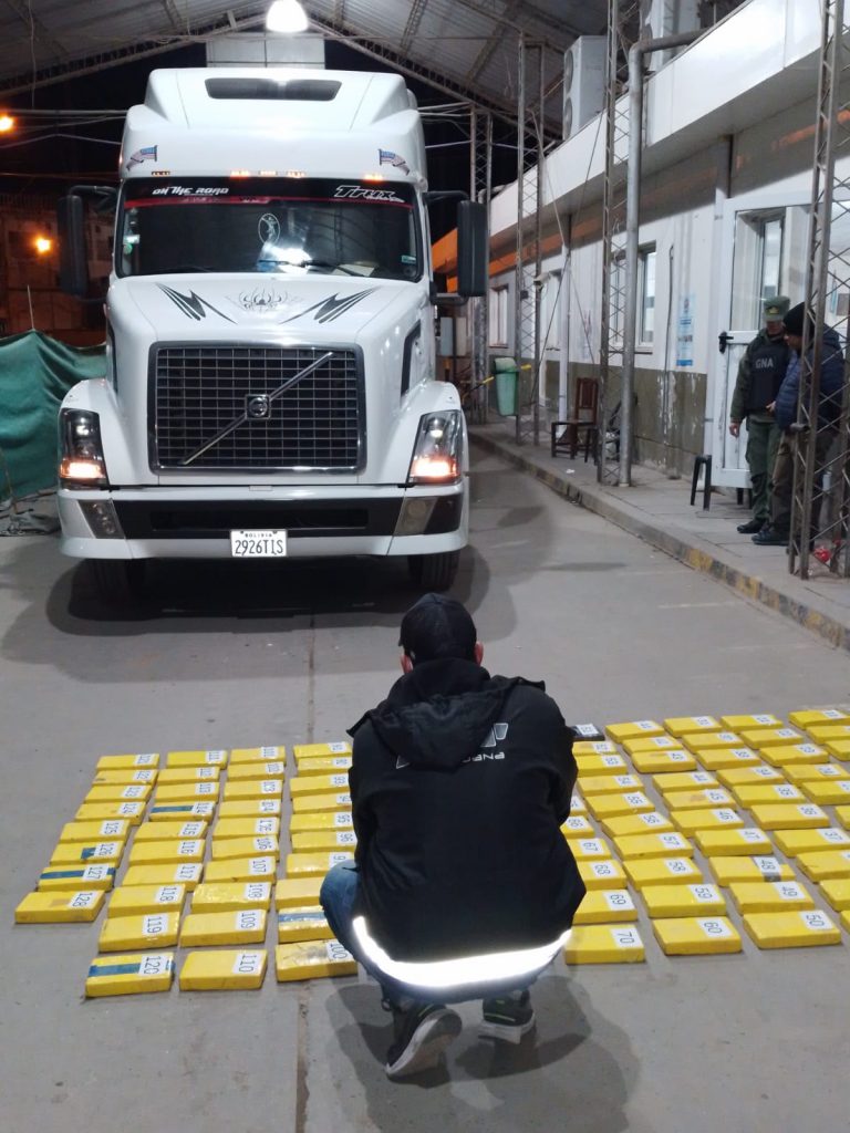 Orán: imputan y dictan prisión preventiva a un camionero detenido con 131 kilos de cocaína