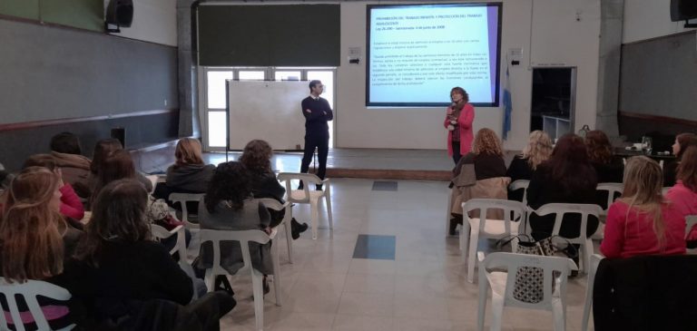 Mar del Plata: comenzó la capacitación sobre trata para el ámbito educativo