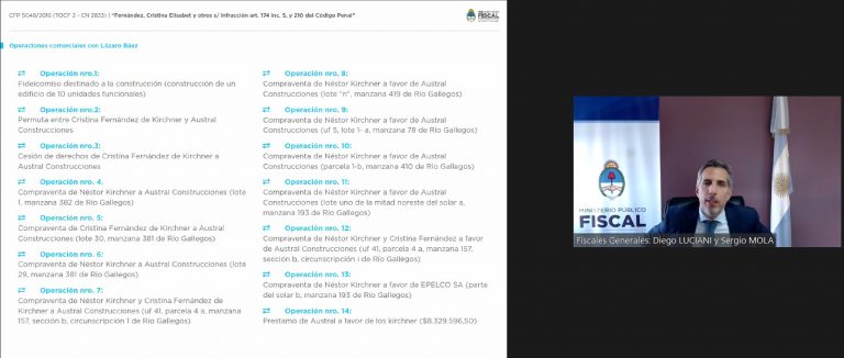 Juicio por las irregularidades en la obra pública de Santa Cruz:  tras el rechazo de las recusaciones, la fiscalía continuó con su alegato