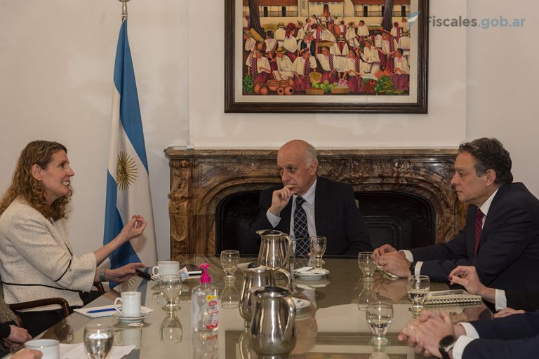 El procurador Casal se reunió con la nueva directora regional de la Oficina de las Naciones Unidas contra la Droga y el Delito