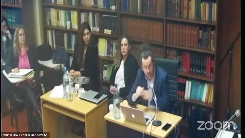 El auxiliar fiscal Daniel Rodríguez Infante expuso en la primera jornada del alegato del MPF. Las audiencias son transmitidas por el canal de Youtube del Poder Judicial de la Nación.  - 