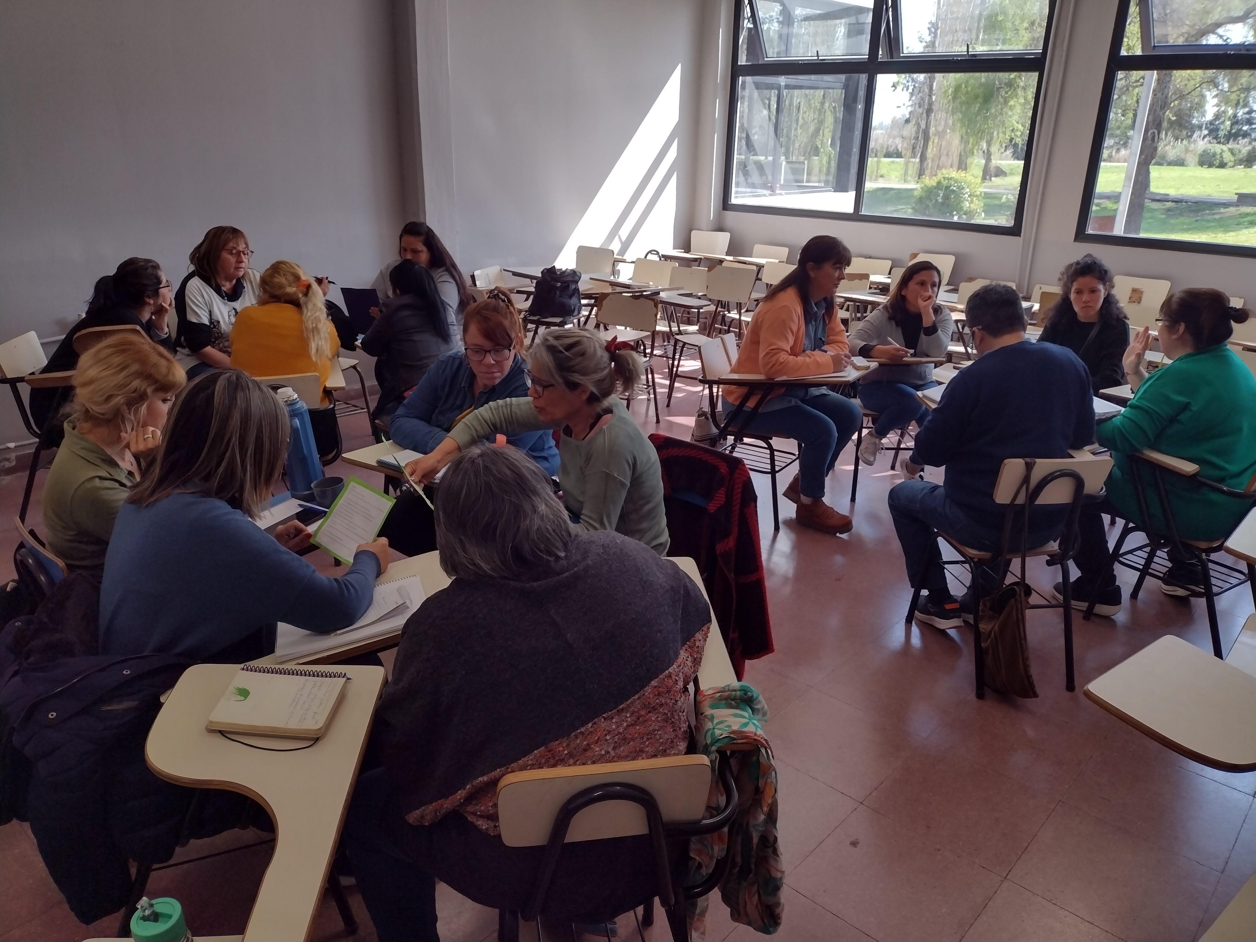 En septiembre la DGPG realizó una serie de encuentros de formación junto a las secretarías de Extensión Universitaria de las facultades de Ciencias Sociales y de Derecho de la Universidad Nacional de Lomas de Zamora. - Foto: Dirección General de Políticas de Género