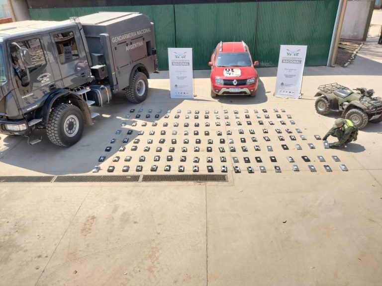 Salta: condenaron a 7 años y 4 meses de prisión a un policía que intentó transportar 146 kilos de cocaína