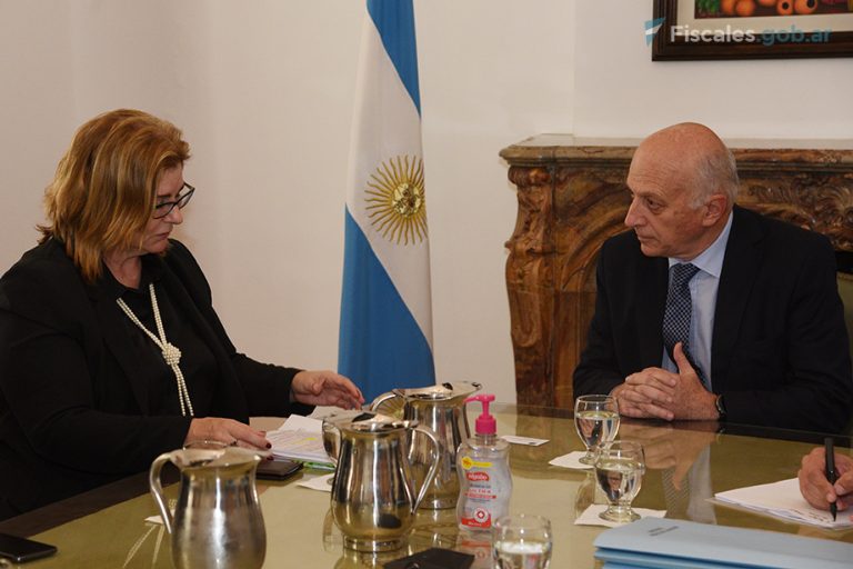 El procurador Casal se reunió con una comitiva especial de la Corte Interamericana de Derechos Humanos