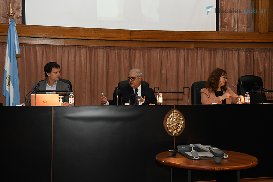 El Tribunal Oral en lo Criminal Federal N°6 está compuesto por tres integrantes subrogantes.  - Foto: Matías Pellón / Fiscales.gob.ar