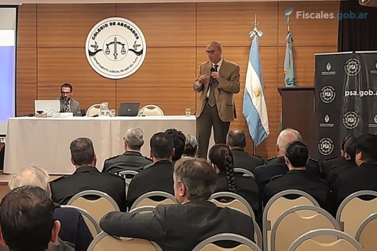Mar del Plata: el Ministerio Público Fiscal organizó una capacitación para fuerzas de seguridad