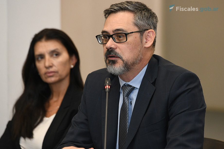El juez en lo penal económico Juan Galván. - Foto: Matías Pellón/Fiscales.gob.ar
