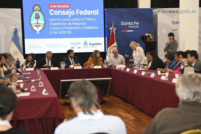 La PROTEX y la Dirección de Recupero de Activos participaron en Rosario de la reunión del Consejo Federal para la Lucha contra la Trata