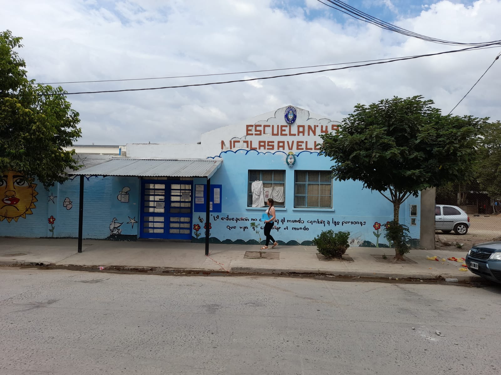 Escuela Primaria N°49 de Moreno, Nicolás Avellaneda.  - Foto: ATAJO Moreno