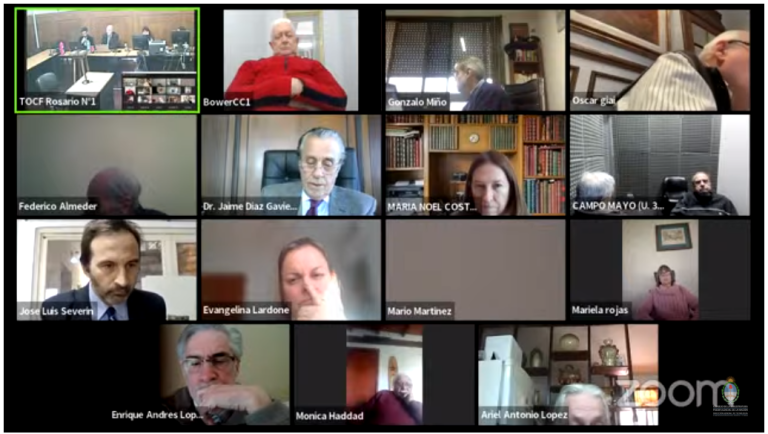 Rosario: la fiscalía continuó su alegato en el juicio “Guerrieri IV”, en el que se juzga a exmilitares y civiles de inteligencia y expolicías federales