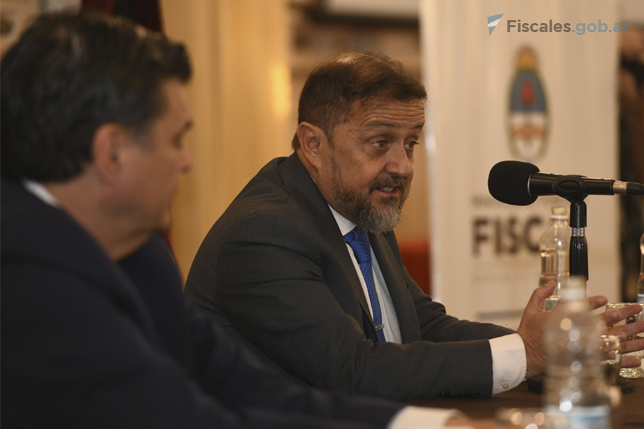 Eduardo Villalba, fiscal coordinador del distrito Salta.  - Foto: Matías Pellón / Fiscales.gob.ar