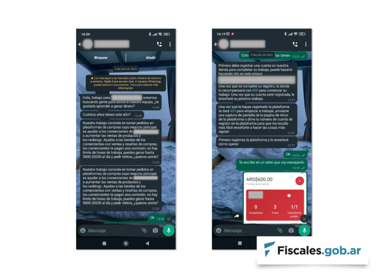 Alertan sobre una maniobra de fraude a través de plataformas que ofrecen supuestas oportunidades laborales