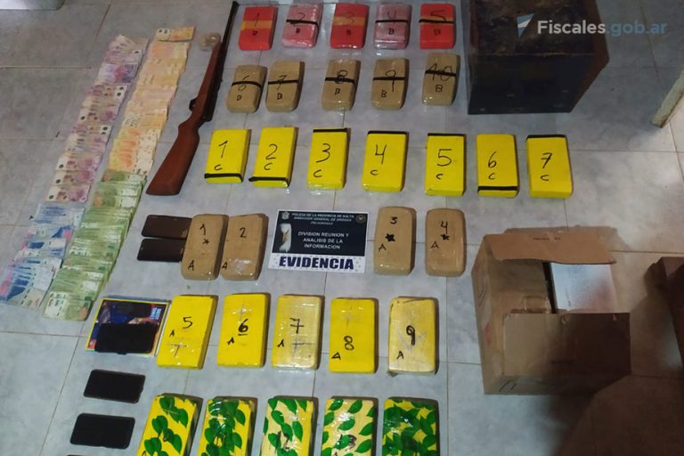 Salta: condenan a integrantes de una organización narcocriminal que ingresaba cocaína desde Bolivia