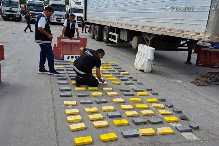 Salta: condenaron a siete años de prisión a un conductor que intentó ingresar al país con más de 100 kilos de cocaína dentro de un camión cargado de bananas