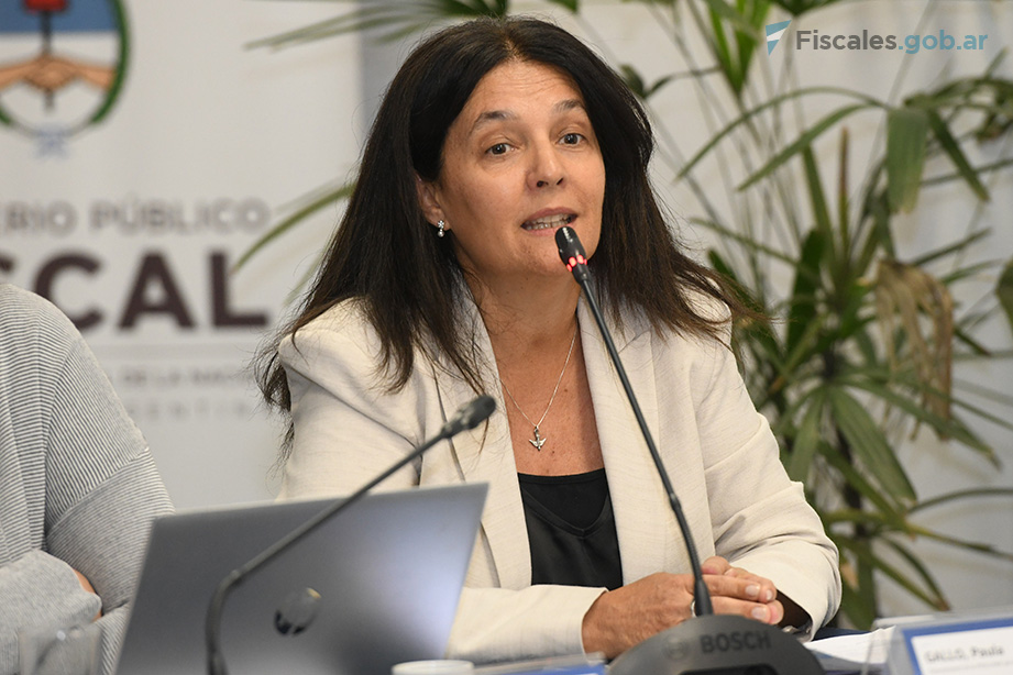 Paula Gallo Pulo, fiscal federal de la Unidad Fiscal Salta. - Foto: Matías Pellón / Fiscales.gob.ar