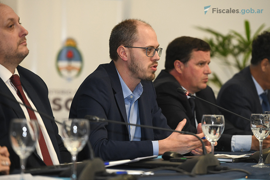 Matías Álvarez, auxiliar fiscal de la Procuraduría de Narcocriminalidad.  - Foto: Matías Pellón / Fiscales.gob.ar