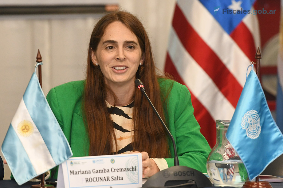 Mariana Gamba Cremaschi, auxiliar fiscal de la PROCUNAR NOA.  - Foto: Matías Pellón / Fiscales.gob.ar