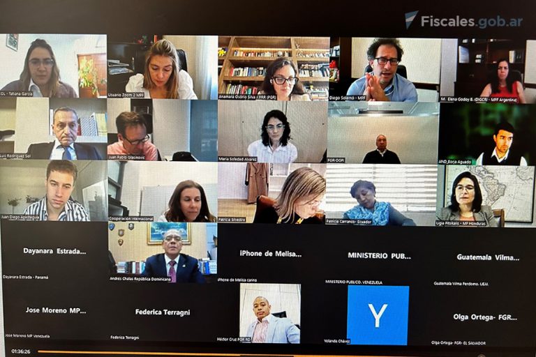 Representantes de los ministerios públicos de Iberoamérica debatieron líneas de acción en el marco de la VIII Reunión Anual de la Red de Cooperación Penal Internacional