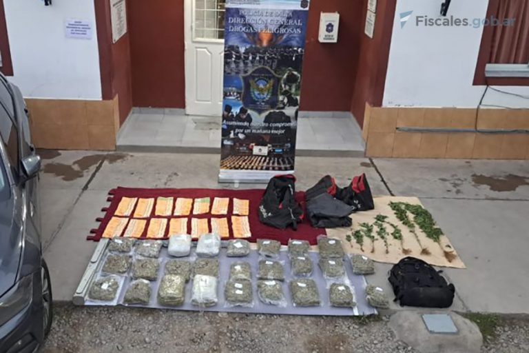 Salta: imputan a siete integrantes de una organización narcocriminal por el delito de almacenamiento de estupefacientes agravado
