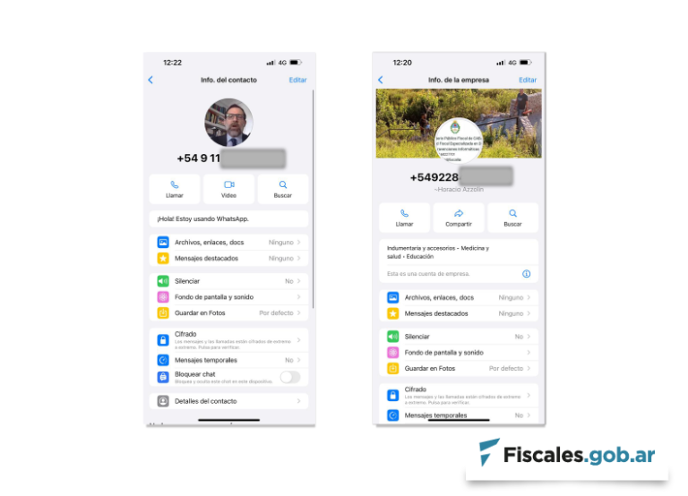 Advierten sobre una estafa a través de mensajería instantánea a nombre del titular de la UFECI