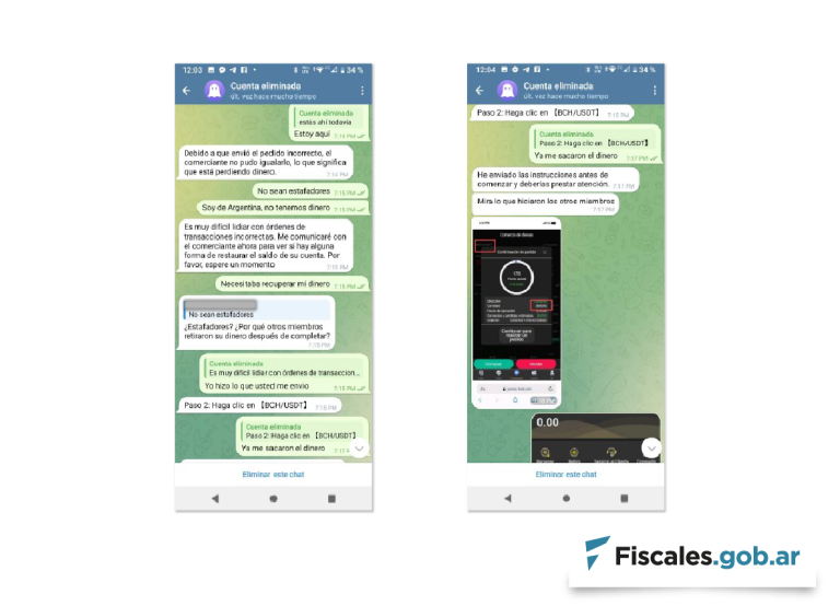 La Unidad Fiscal Especializada en Ciberdelincuencia advierte sobre fraudes en línea a través de plataformas que ofrecen supuestas oportunidades laborales o de inversión