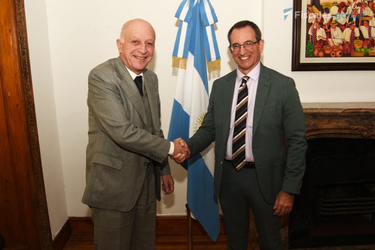 El procurador Casal recibió al jefe de la División Prevención del Terrorismo de la UNODC