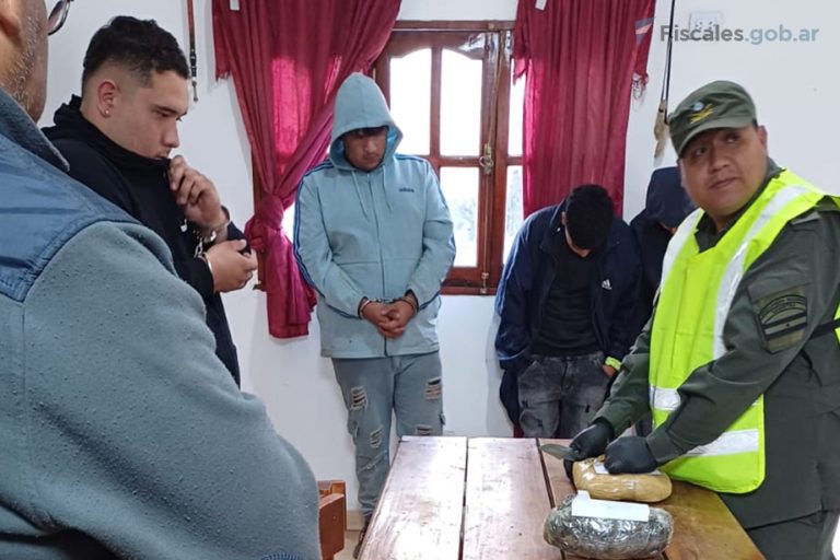 Salta: cinco personas imputadas por el transporte de 25 kilos de marihuana con la modalidad del 