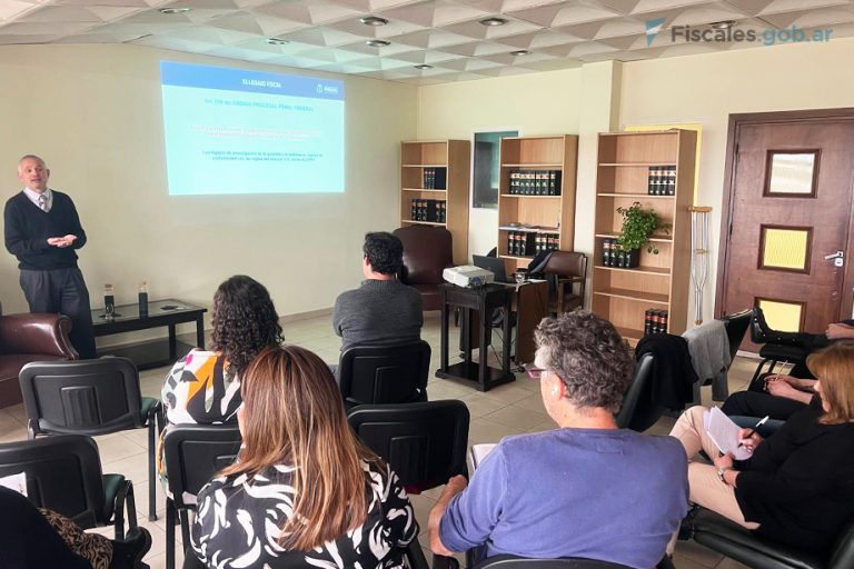 Distrito Comodoro Rivadavia: la UNISA mantuvo reuniones de trabajo con miembros del Ministerio Público Fiscal y encabezó capacitaciones a fuerzas de seguridad