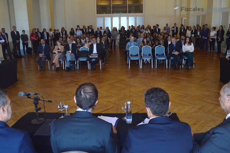 Defensores, fiscales y jueces participaron de un simulacro de litigación ante la implementación del sistema acusatorio en los distritos Mar del Plata y Bahía Blanca