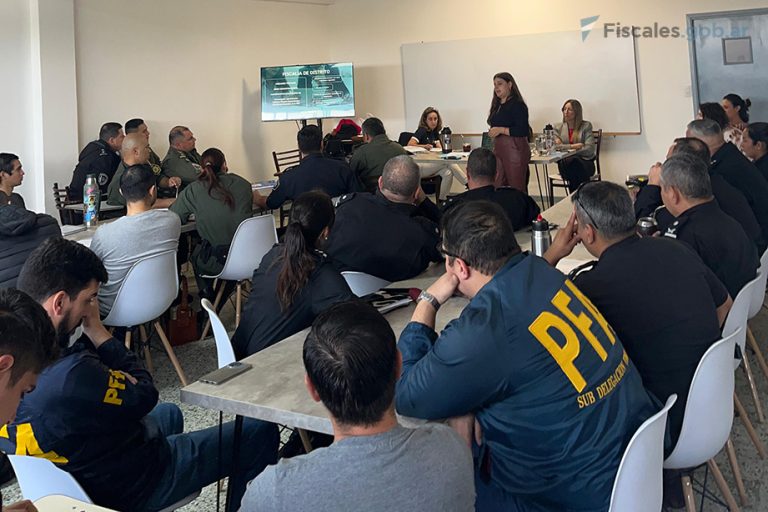 Venado Tuerto: capacitaron a miembros de fuerzas de seguridad nacionales y de la policía provincial sobre el sistema acusatorio