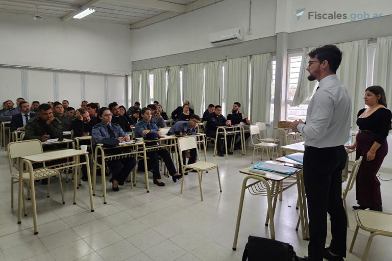 Rafaela: capacitaron a miembros de fuerzas de seguridad nacionales y de la policía provincial sobre el sistema acusatorio