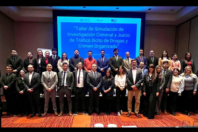 Mendoza: se realizó el “Taller de Simulación de Investigación Criminal y Juicio de Tráfico Ilícito de Drogas y Crimen Organizado”