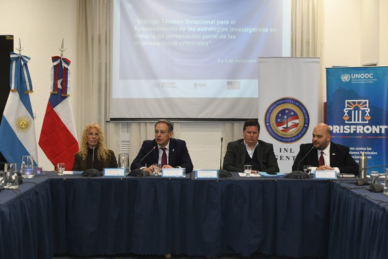 Fiscales y autoridades de Argentina y Chile participaron de dos jornadas sobre estrategias investigativas en materia de crimen organizado