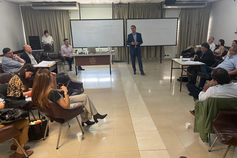 Fiscales y funcionarios/as del MPF de los distritos Corrientes y Resistencia participaron de una capacitación en litigación en el sistema acusatorio