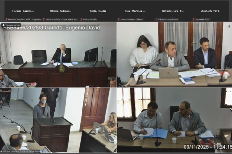 Por un caso de venta de estupefacientes en Santa Rosa, se realizó la primera formalización de la investigación del sistema acusatorio en el distrito Bahía Blanca