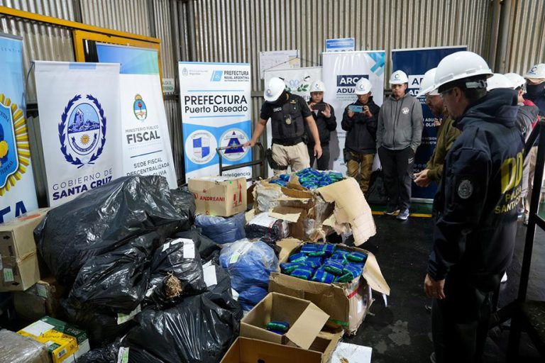 Caleta Olivia: incineraron más de 267 kilos de droga incautada de distintos procedimientos