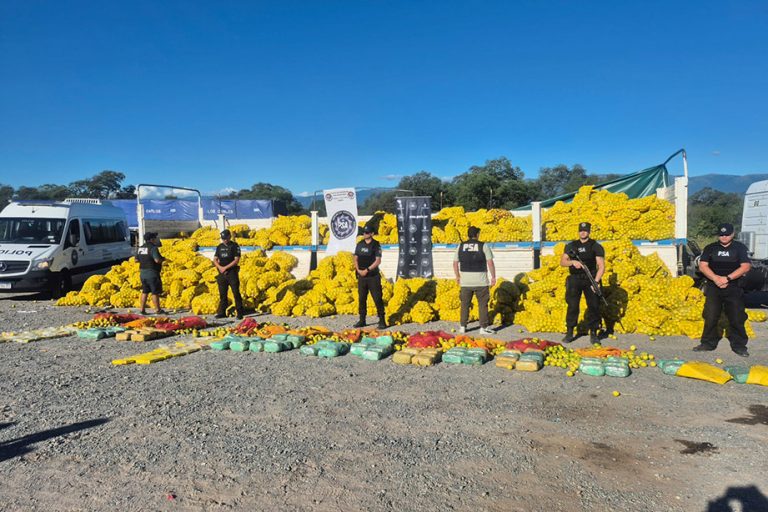 Salta: prisión preventiva para seis acusados de integrar una banda narcocriminal que enviaba drogas en camiones de fruta y usaba un comedor como pantalla