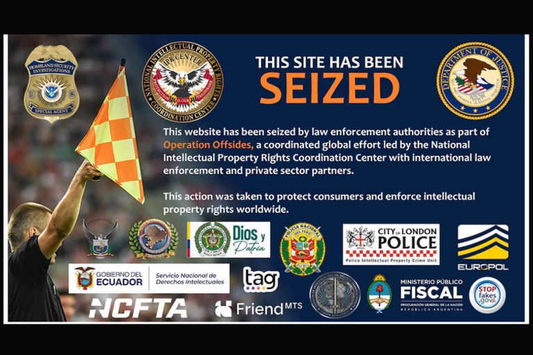 “Operación Tarjeta Roja”: bloquearon 14 sitios web que transmitían ilegalmente señales televisivas y partidos de la Copa Mundial de Fútbol 2026