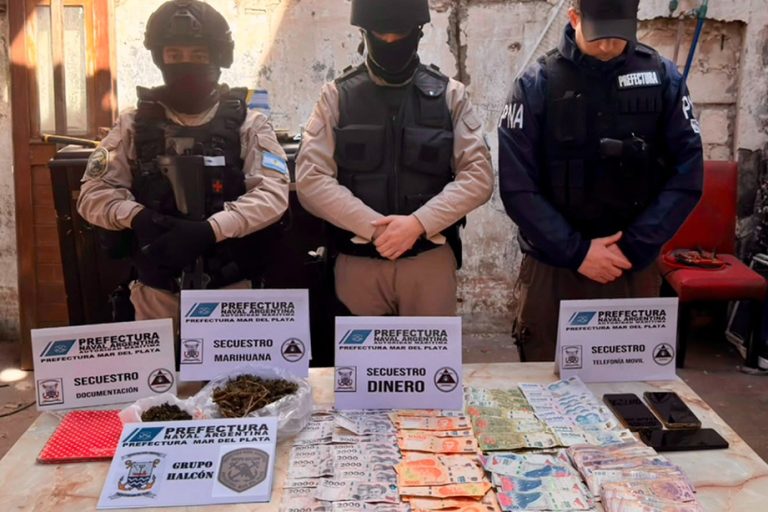 Mar del Plata: detuvieron al presunto líder de una organización dedicada al comercio de estupefacientes